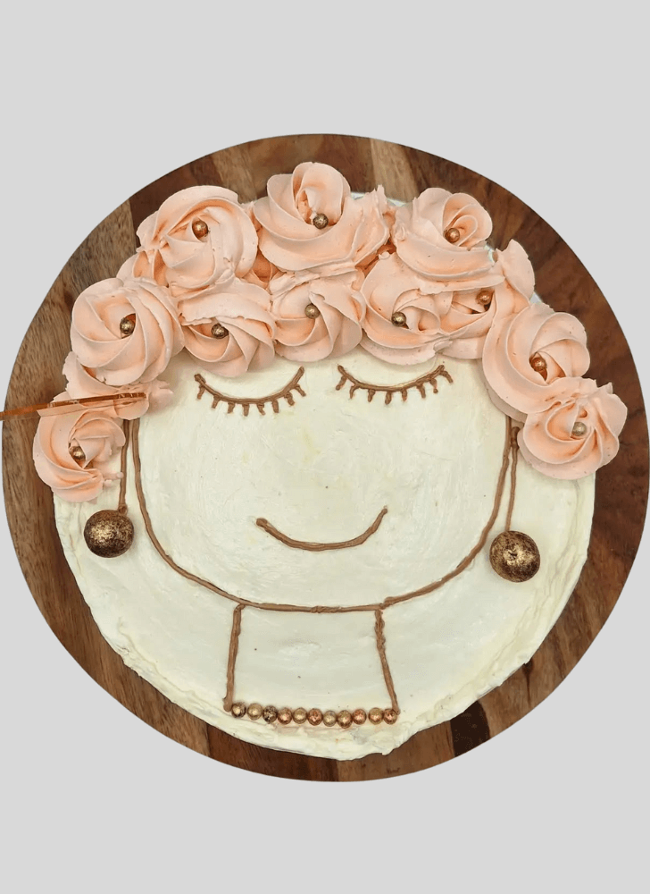 Admirable Pretty Woman Cake Design