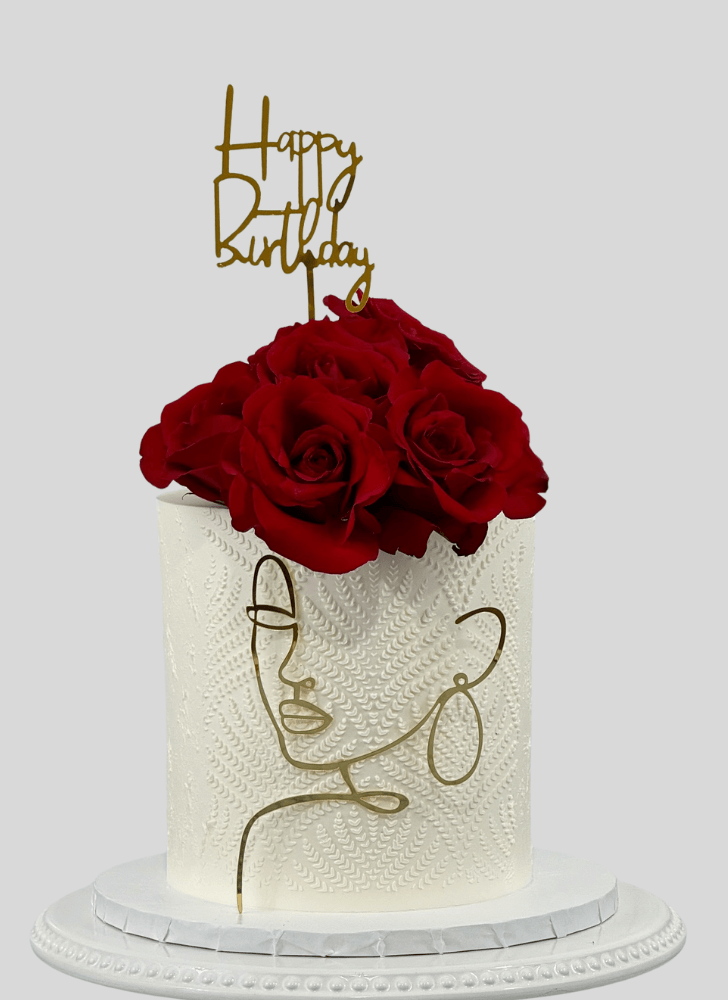 Alluring Pretty Woman Cake