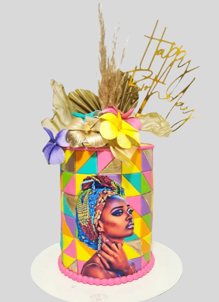 Appealing Pretty Woman Cake