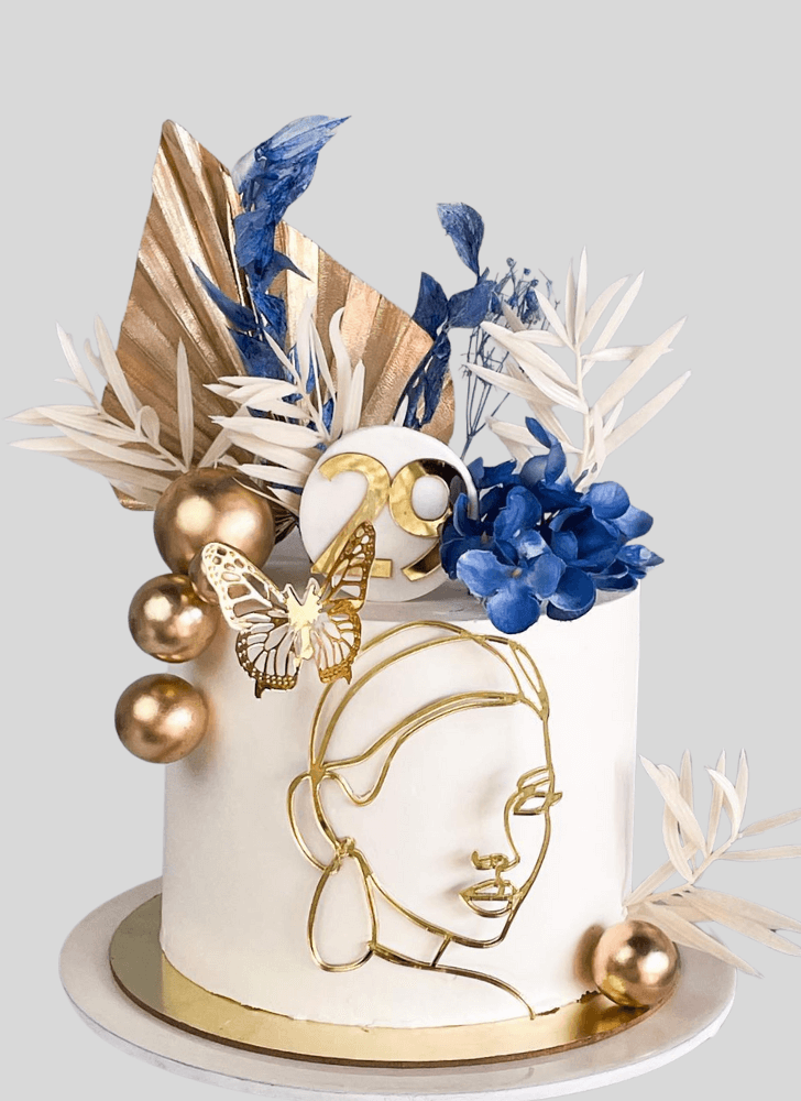 Beauteous Pretty Woman Cake