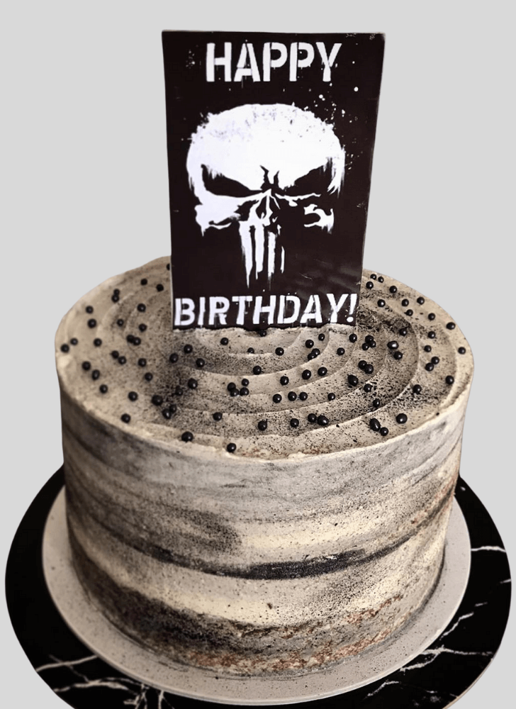 Appealing Punisher Cake