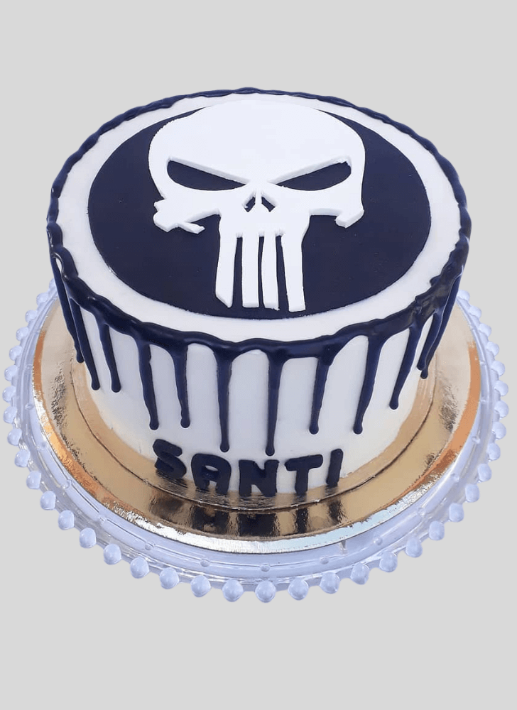 Captivating Punisher Cake