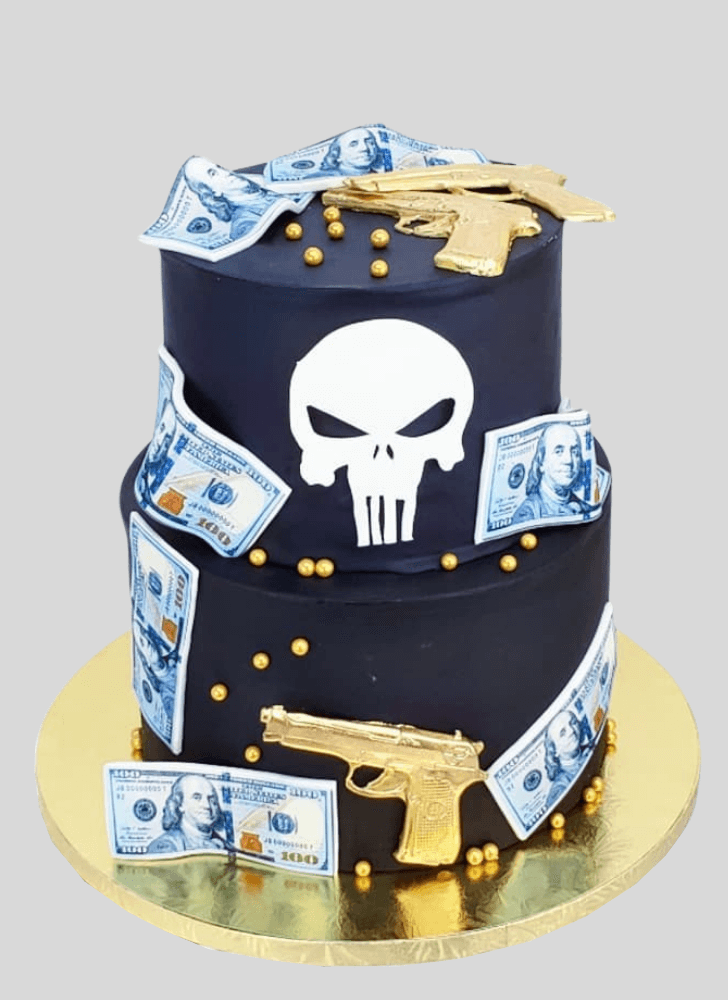 Comely Punisher Cake