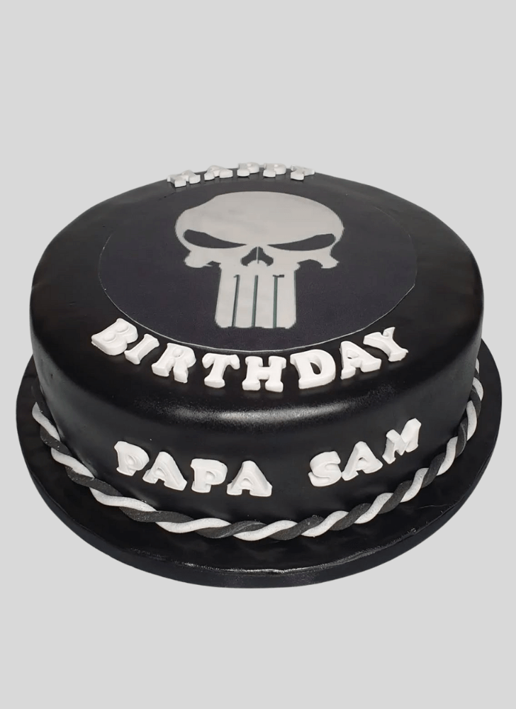 Cute Punisher Cake