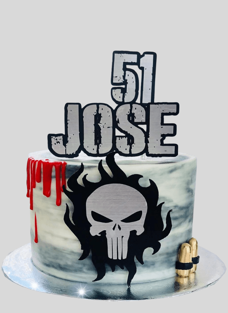 Elegant Punisher Cake