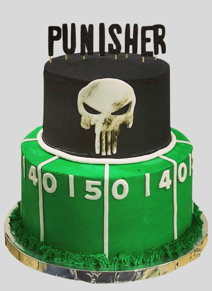 Enthralling Punisher Cake