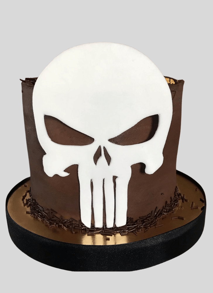 Enticing Punisher Cake