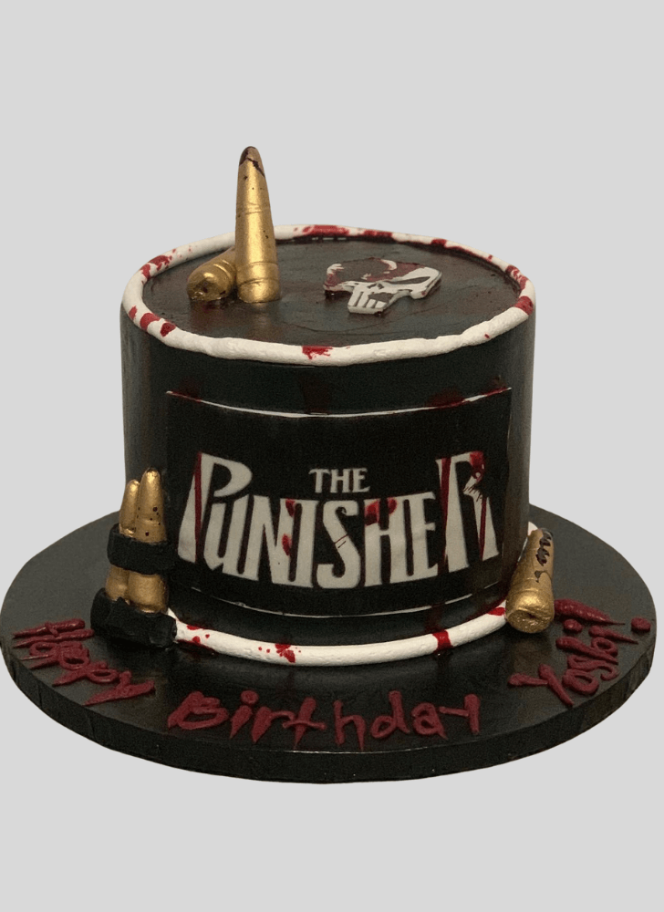 Exquisite Punisher Cake