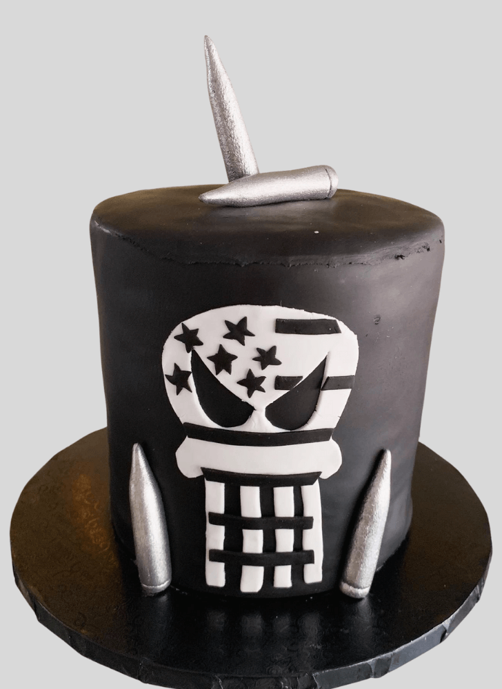 Fascinating Punisher Cake