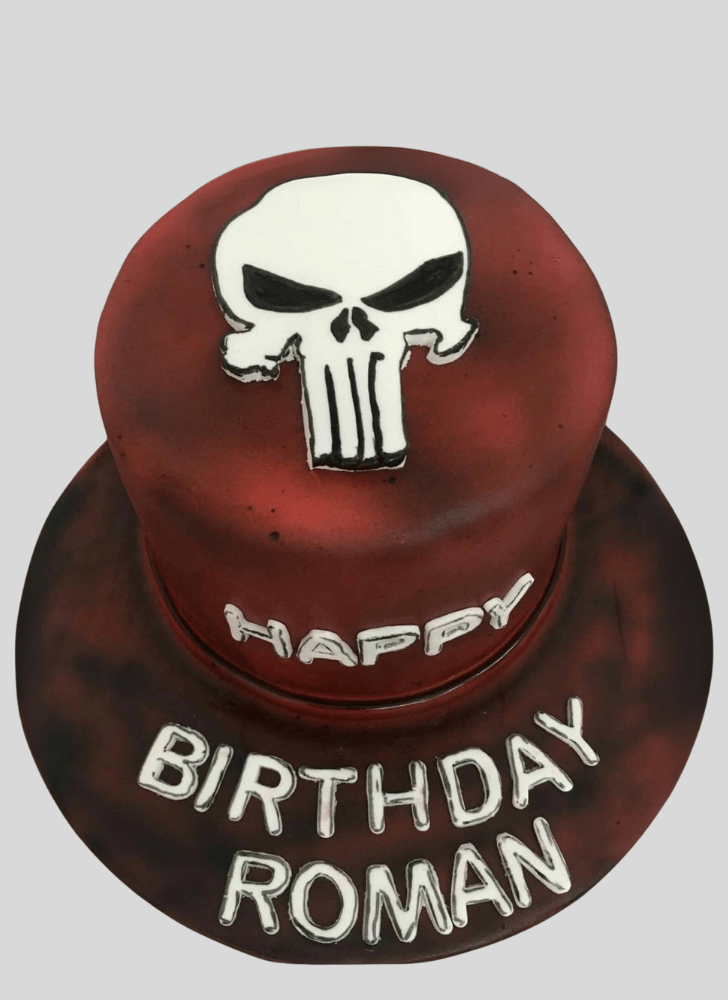 Gorgeous Punisher Cake