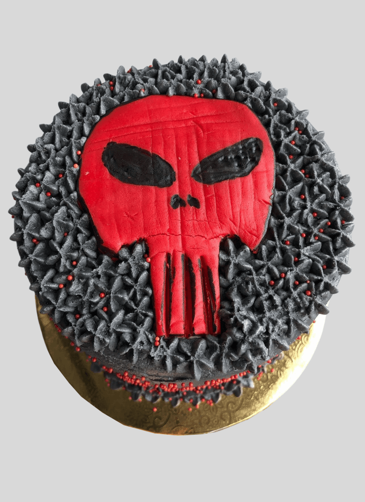 Pleasing Punisher Cake