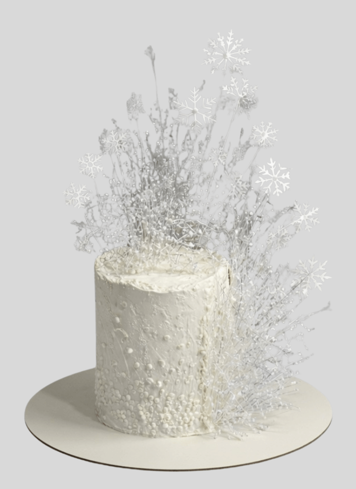 Charming Winter Cake