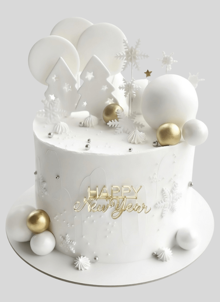 Classy Winter Cake