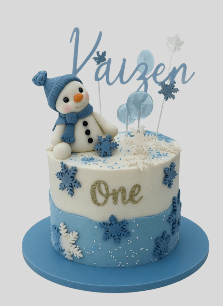 Cute Winter Cake