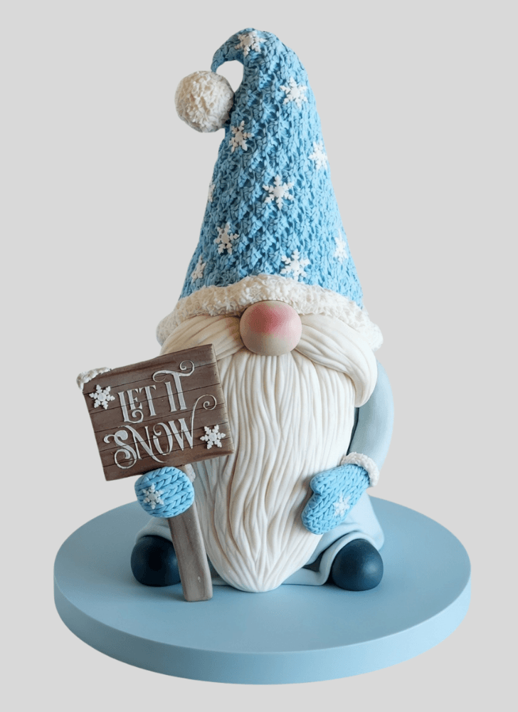 Elegant Winter Cake