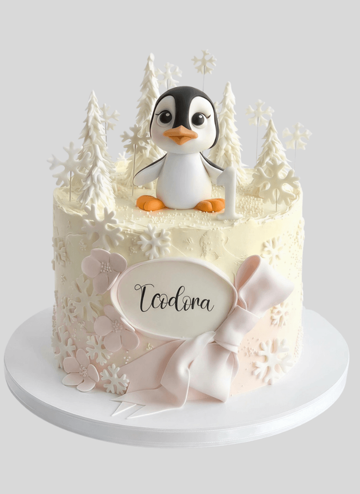 Inviting Winter Cake