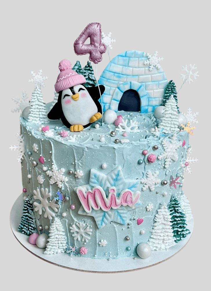 Radiant Winter Cake