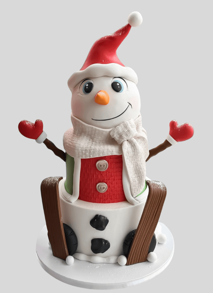 Resplendent Winter Cake