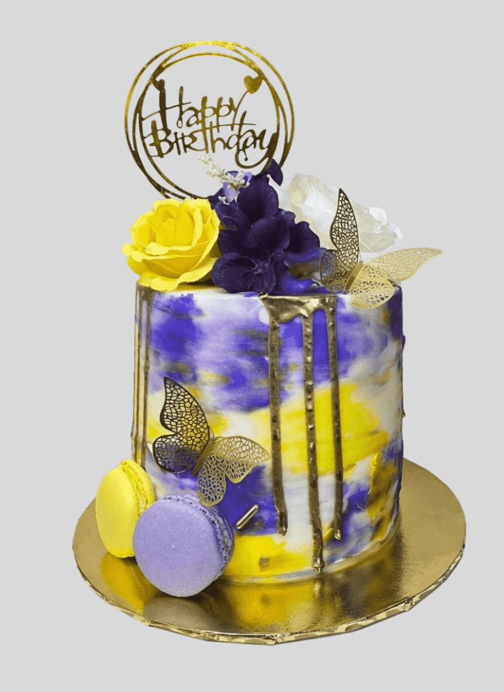 Alluring Butterfly Cake