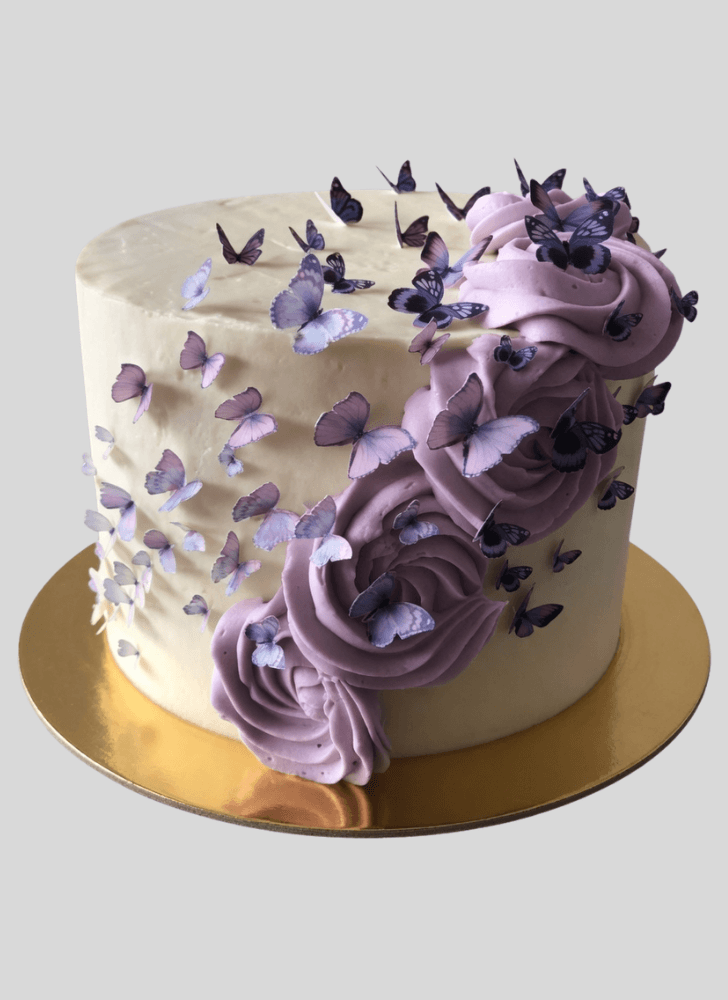 Appealing Butterfly Cake