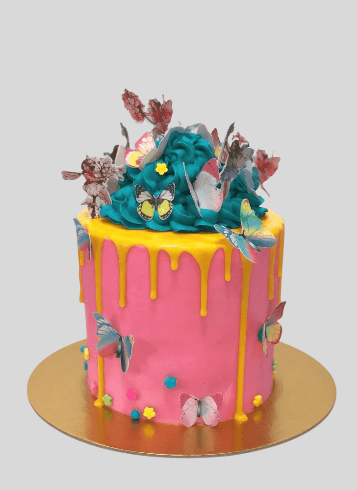Beauteous Butterfly Cake