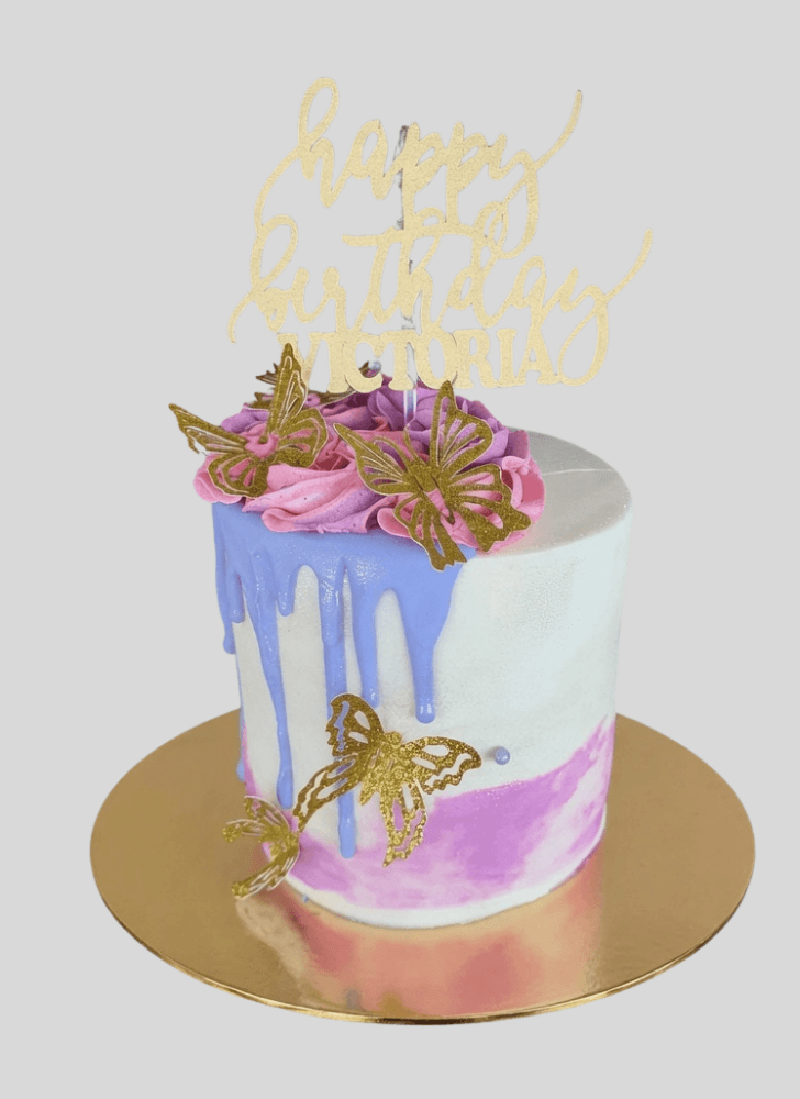 Captivating Butterfly Cake