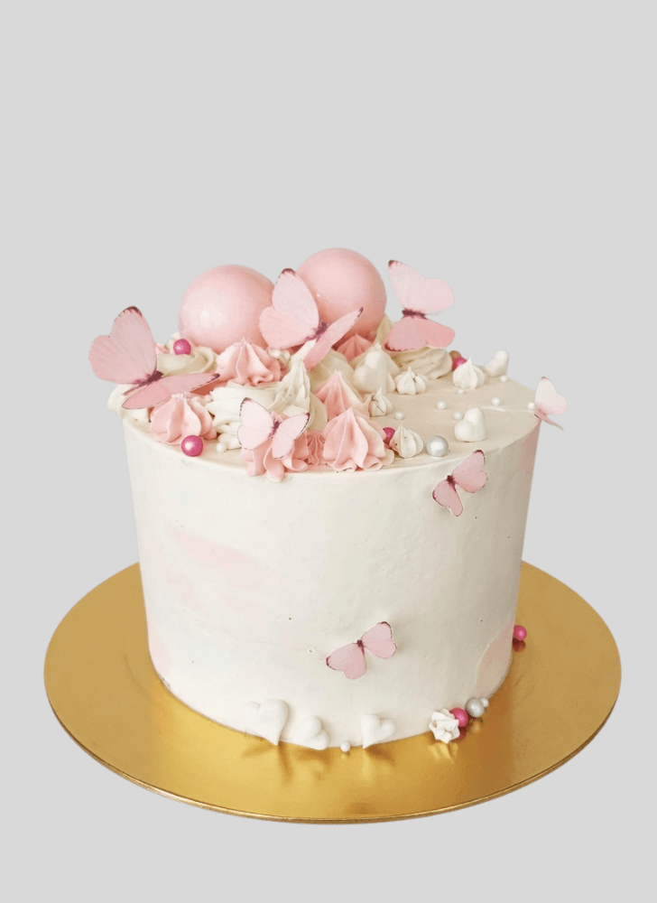Classy Butterfly Cake
