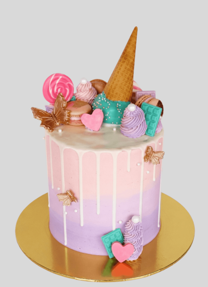 Comely Butterfly Cake