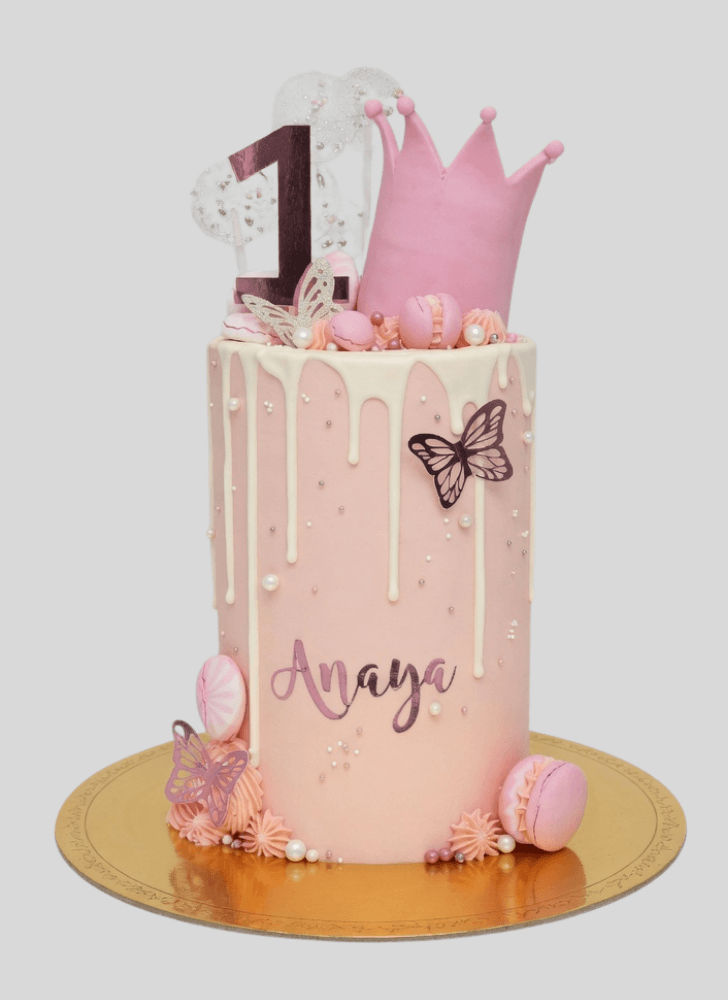 Delicate Butterfly Cake