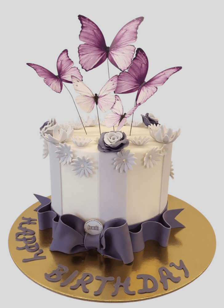 Delightful Butterfly Cake