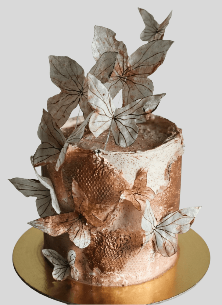 Enticing Butterfly Cake