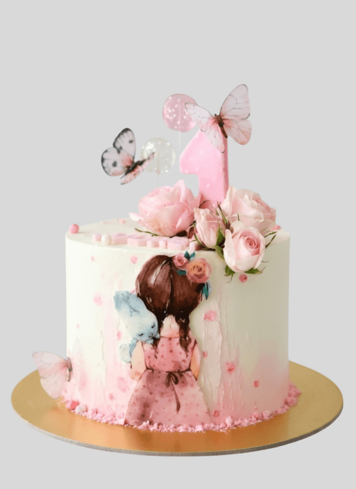 Inviting Butterfly Cake