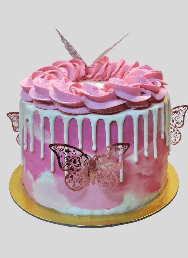 Pleasing Butterfly Cake