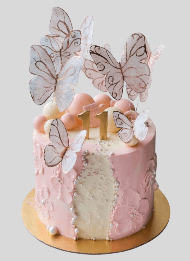 Refined Butterfly Cake