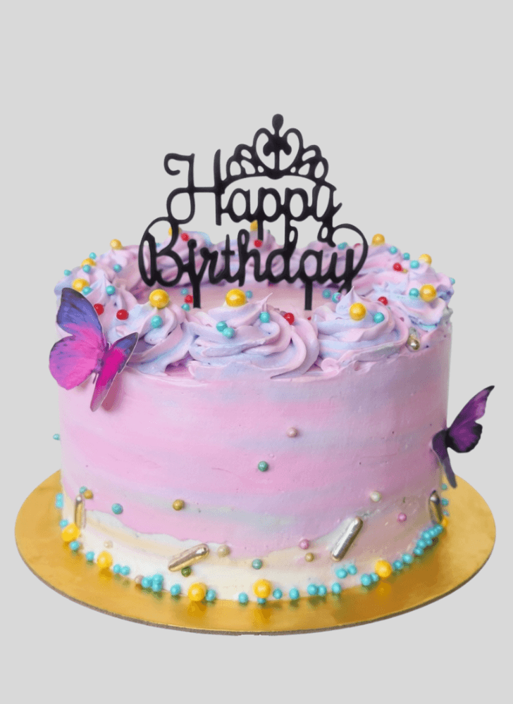 Splendid Butterfly Cake