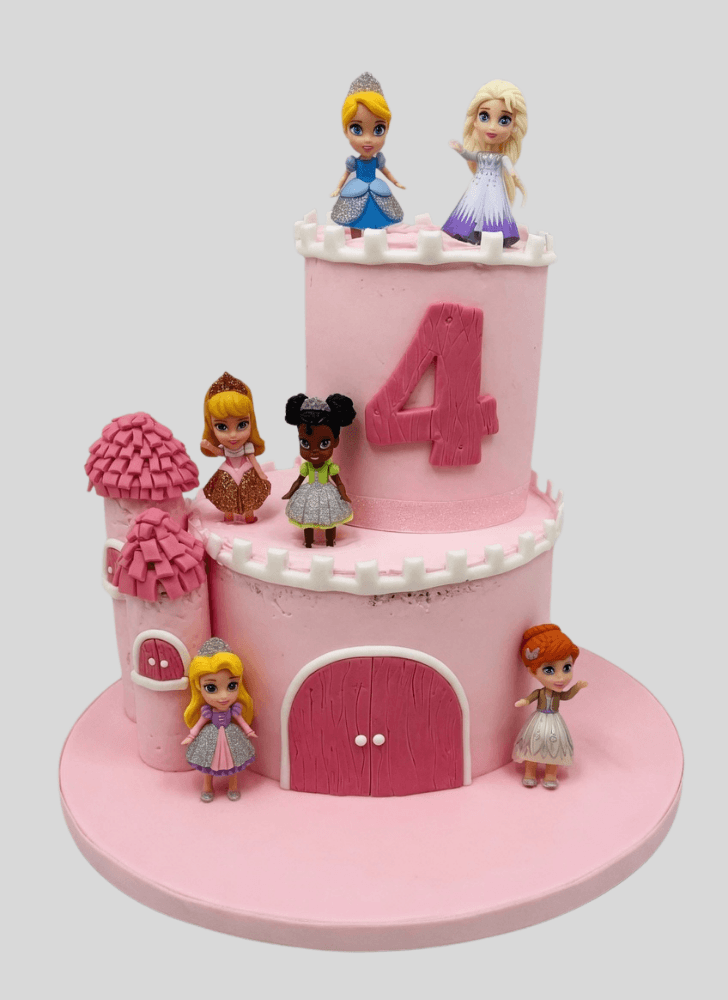 Alluring Castle Cake