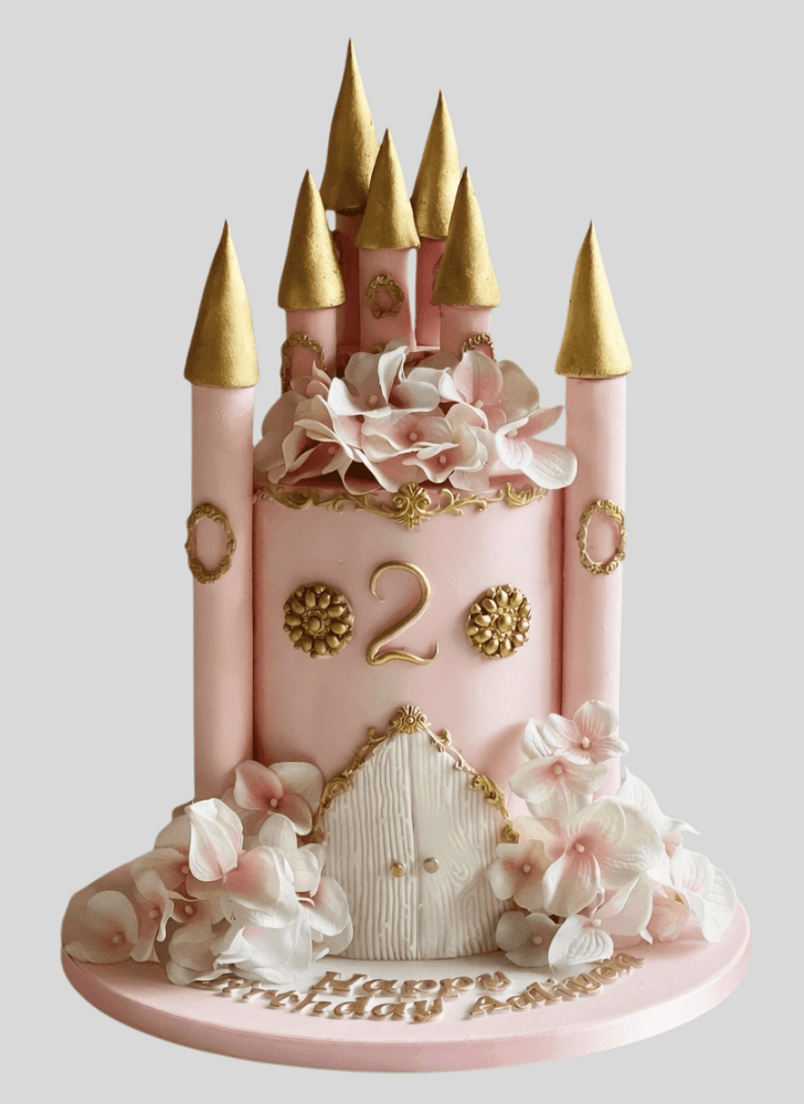 Beauteous Castle Cake