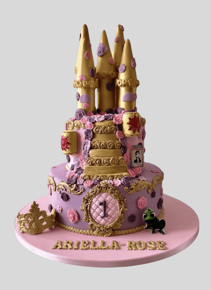 Charming Castle Cake