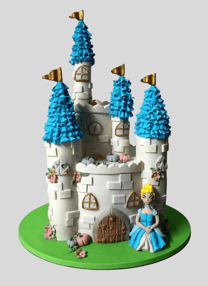 Delightful Castle Cake
