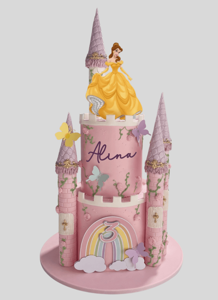 Enticing Castle Cake