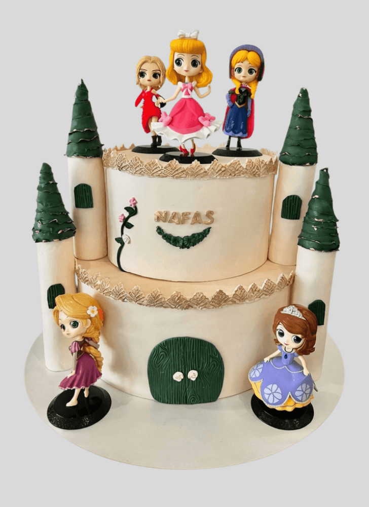 Excellent Castle Cake