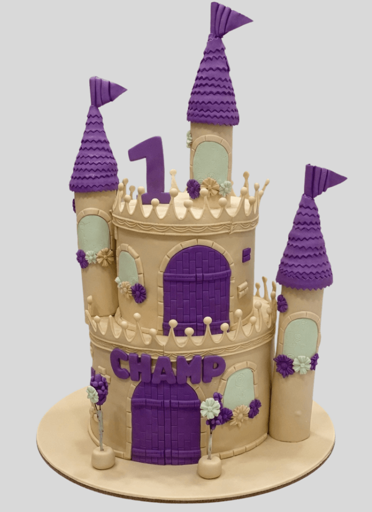 Exquisite Castle Cake