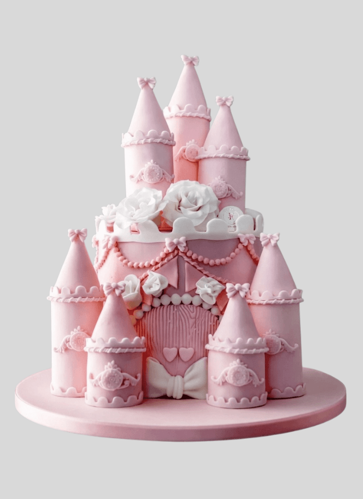 Fetching Castle Cake