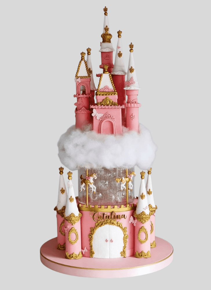 Good Looking Castle Cake