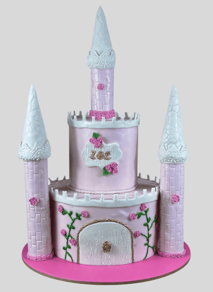 Graceful Castle Cake
