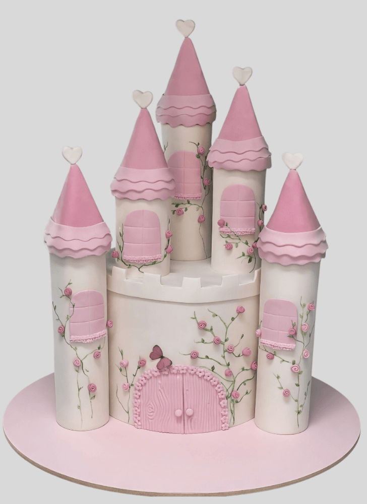 Inviting Castle Cake