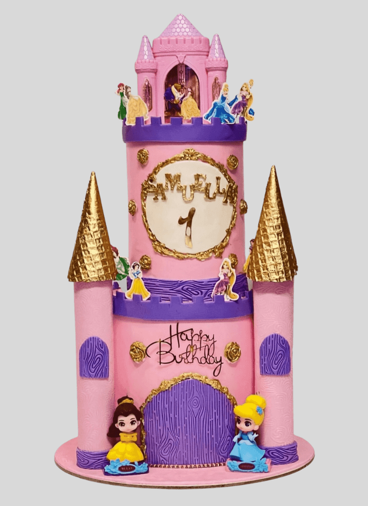 Lovely Castle Cake Design