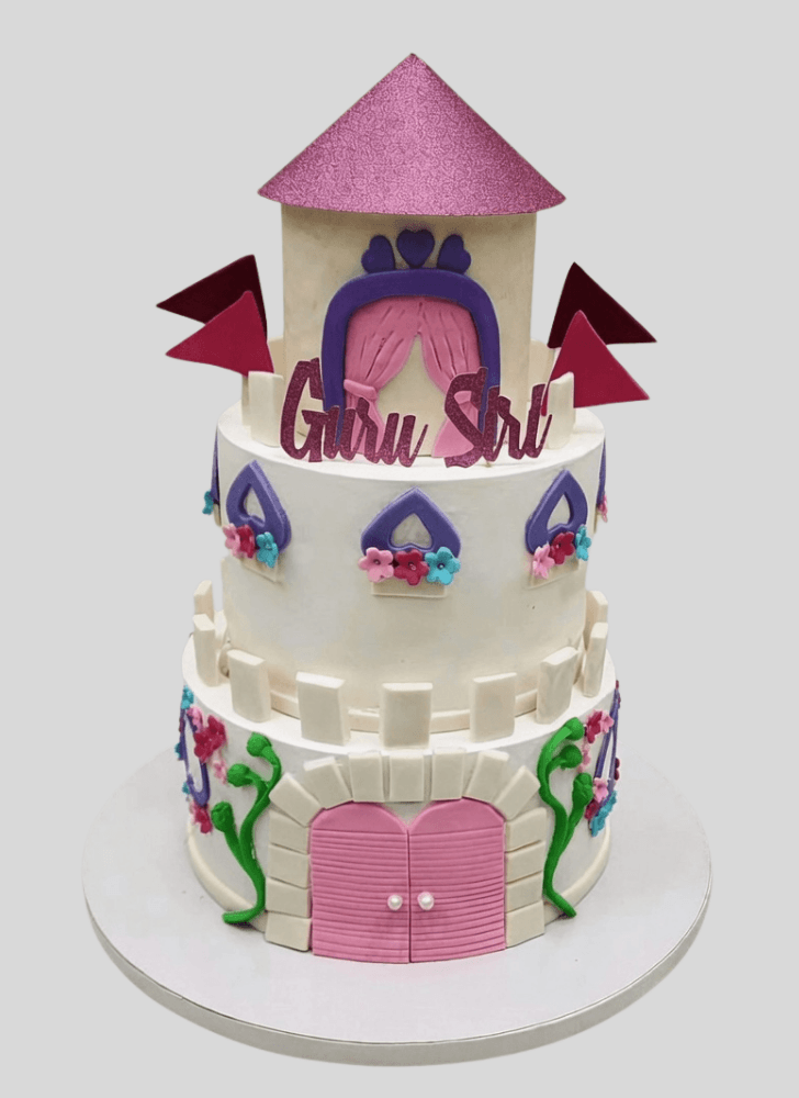 Resplendent Castle Cake