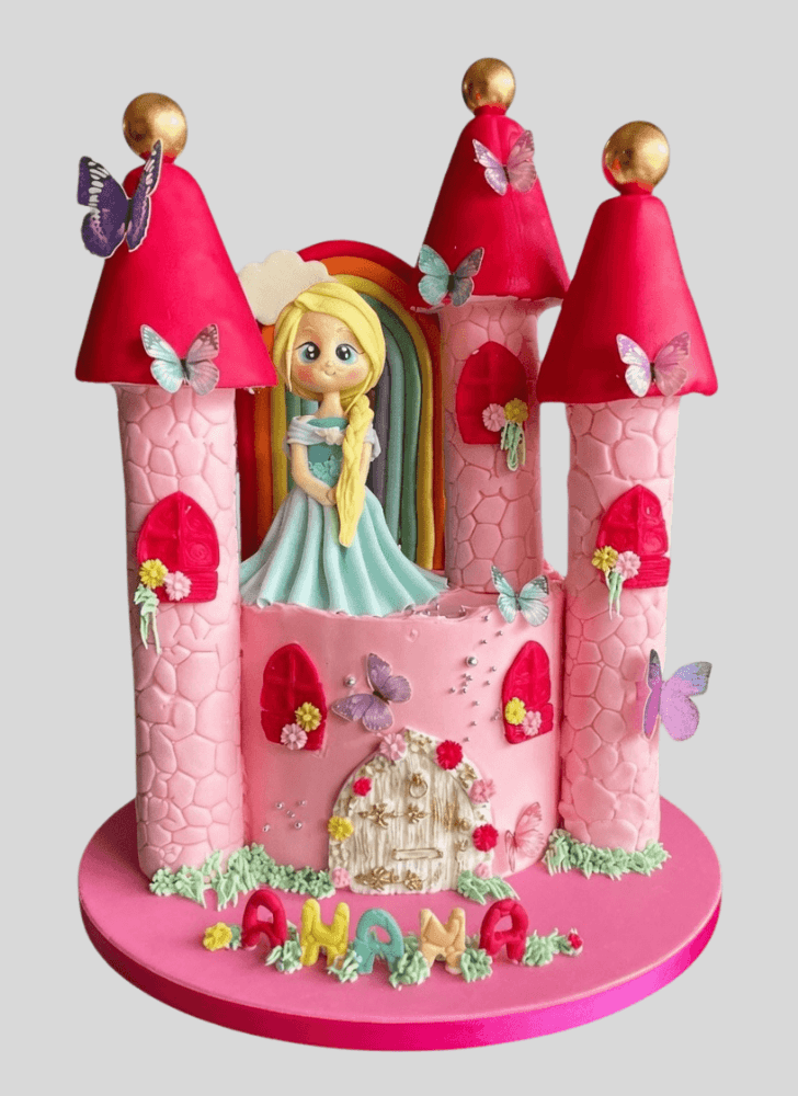 Slightly Castle Cake