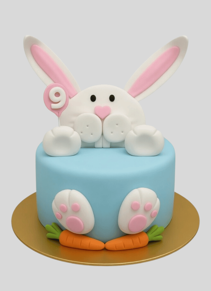 Bewitching Easter Bunny Cake